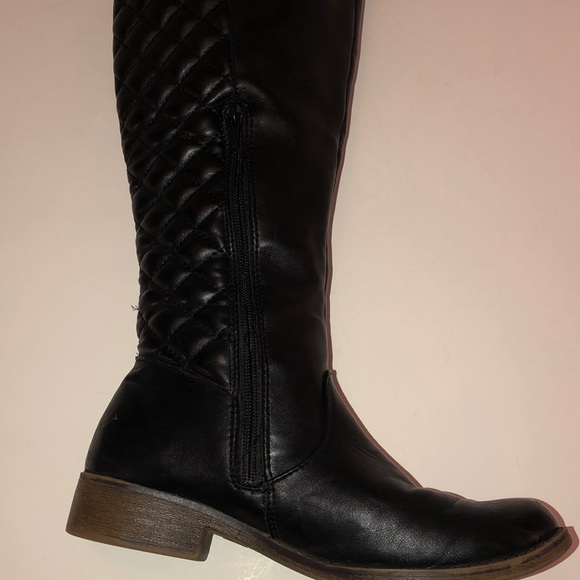 Kohl’s Black Black Man Made Leather - 8 - Picture 7 of 8